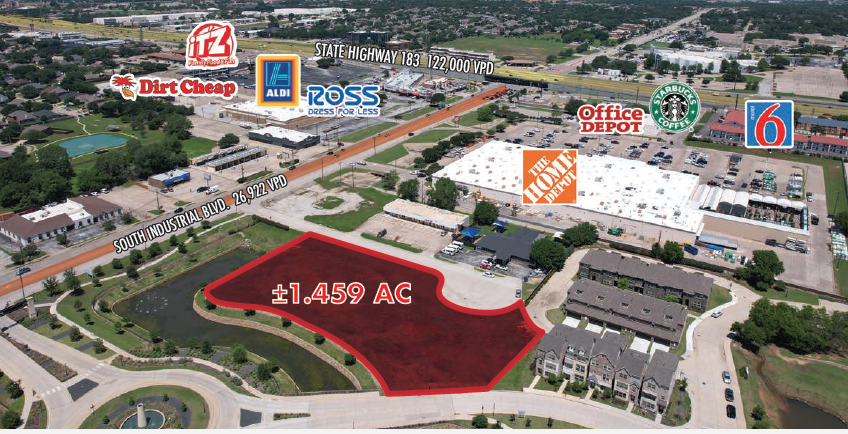 W Euless Blvd @ North Industrial Boulevard, Euless, TX for Sale