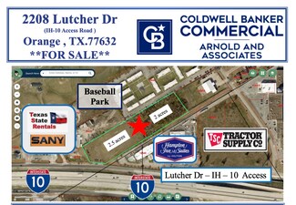 Orange, TX Commercial Land - 2208 Lutcher Rd