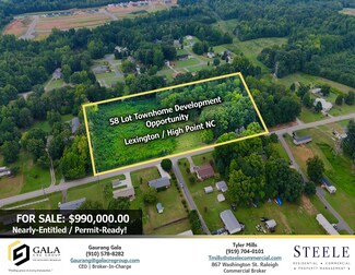 Lexington, NC Residential Land - 1111 Brown St Lexington, NC Residential Land - 1111 Brown St