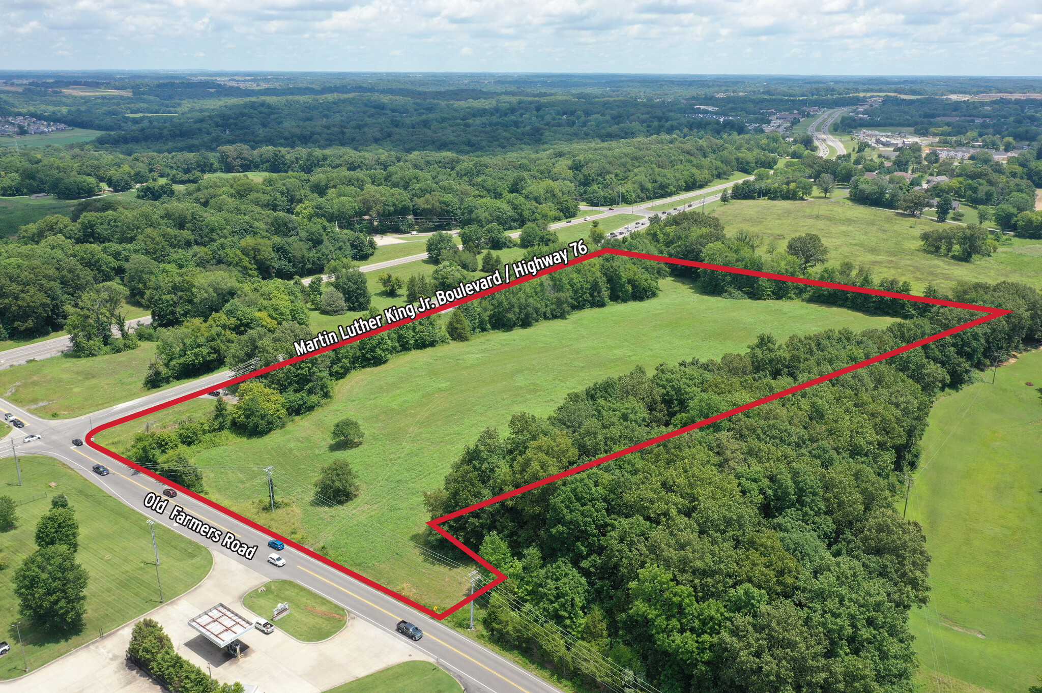 Old Farmers Rd @ Martin Luther King Jr. Blvd, Clarksville, TN for Sale