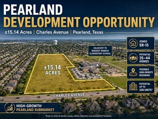 Pearland, TX Commercial Land - 3525 County Road 107F
