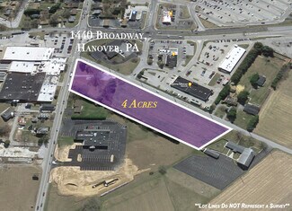 Hanover, PA Commercial Land - 1440 Broadway Hanover, PA Commercial Land - 1440 Broadway