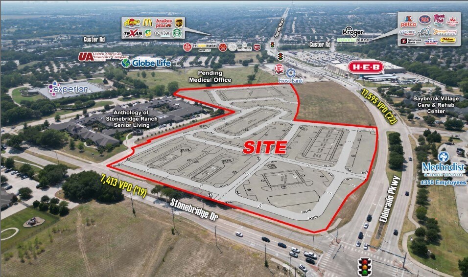 Stonebridge Dr & Eldorado Pky, McKinney, TX for Rent