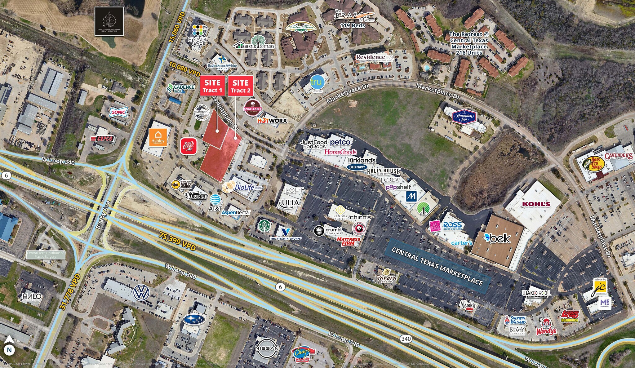 2301-2321 Marketplace Dr, Waco, TX for Sale