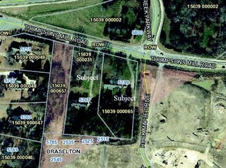 Hoschton, GA Commercial Land - 5797-5799 Thompson Mill Rd Hoschton, GA Commercial Land - 5797-5799 Thompson Mill Rd