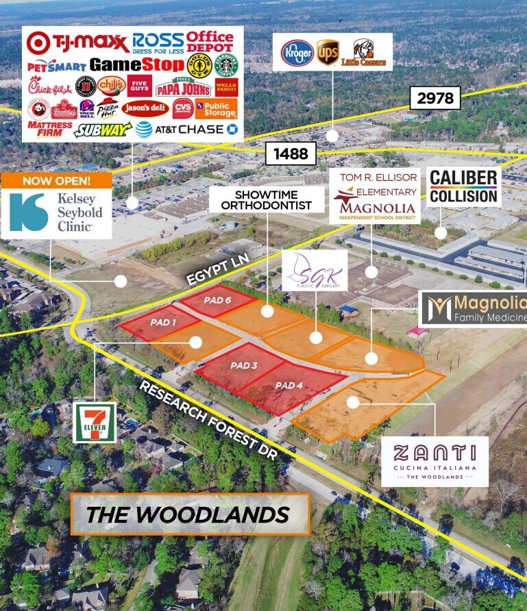 10040 Research Forest Dr, Magnolia, TX for Sale