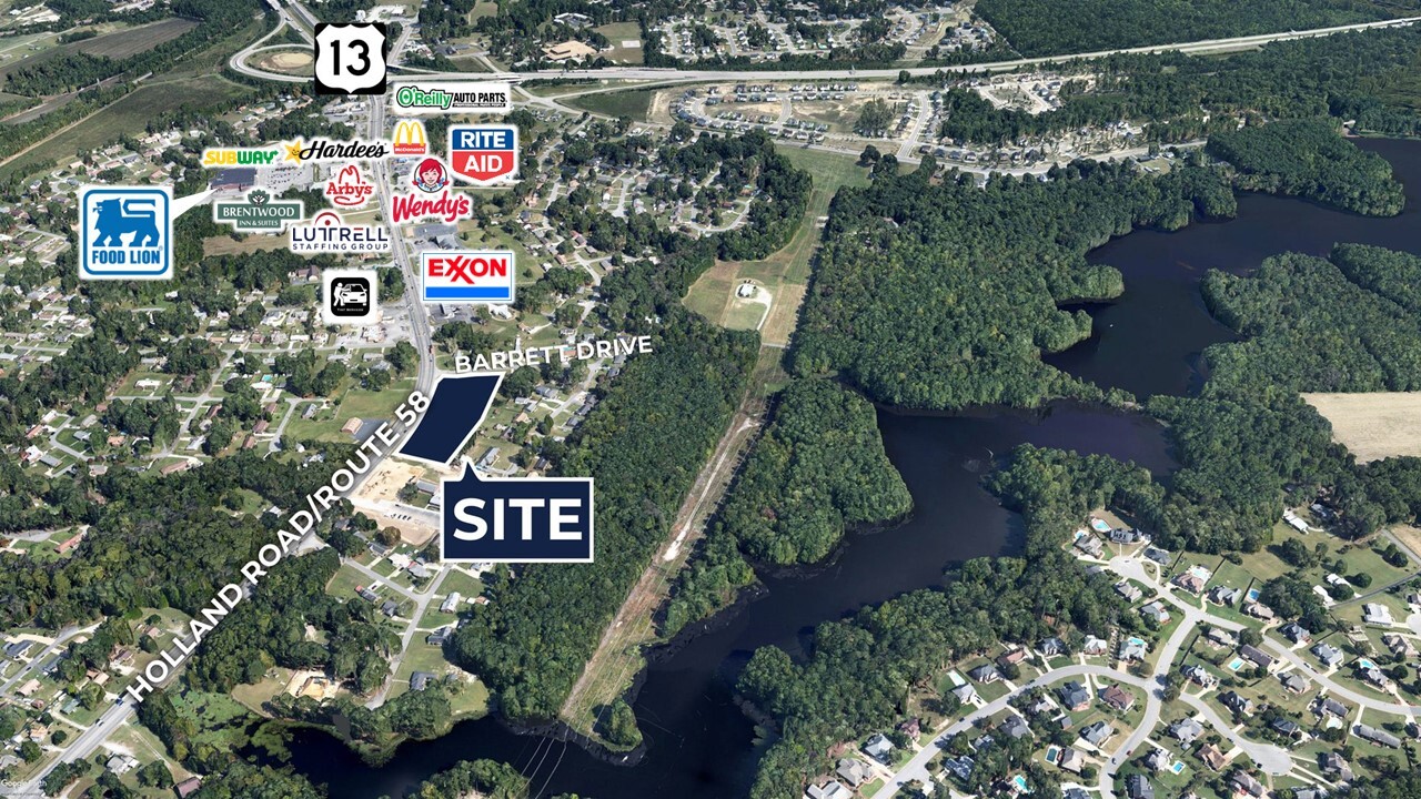 Rt 58 & Holland Road, Suffolk, VA for Sale