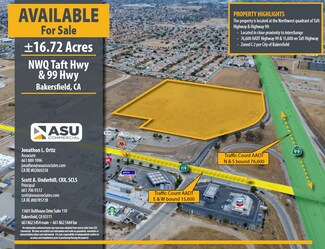 Bakersfield, CA Commercial Land - 9524 Michele Street