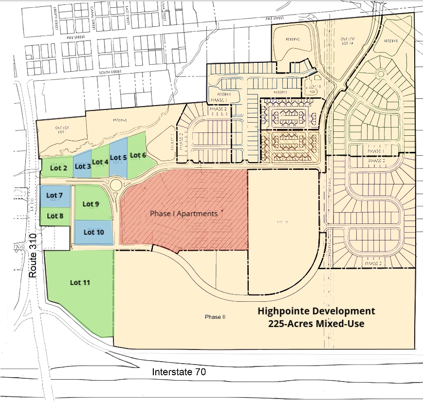 Route 310 Rt @ I-70, Etna, OH for Sale