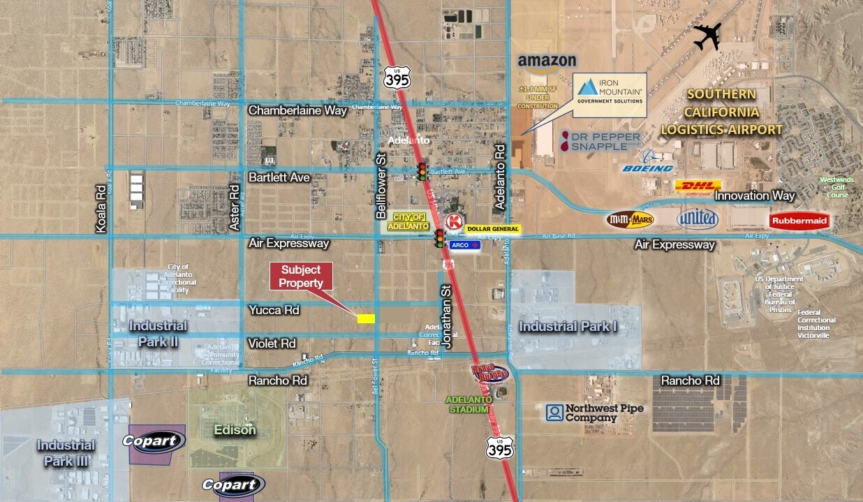 Bellflower Street St, Adelanto, CA for Sale