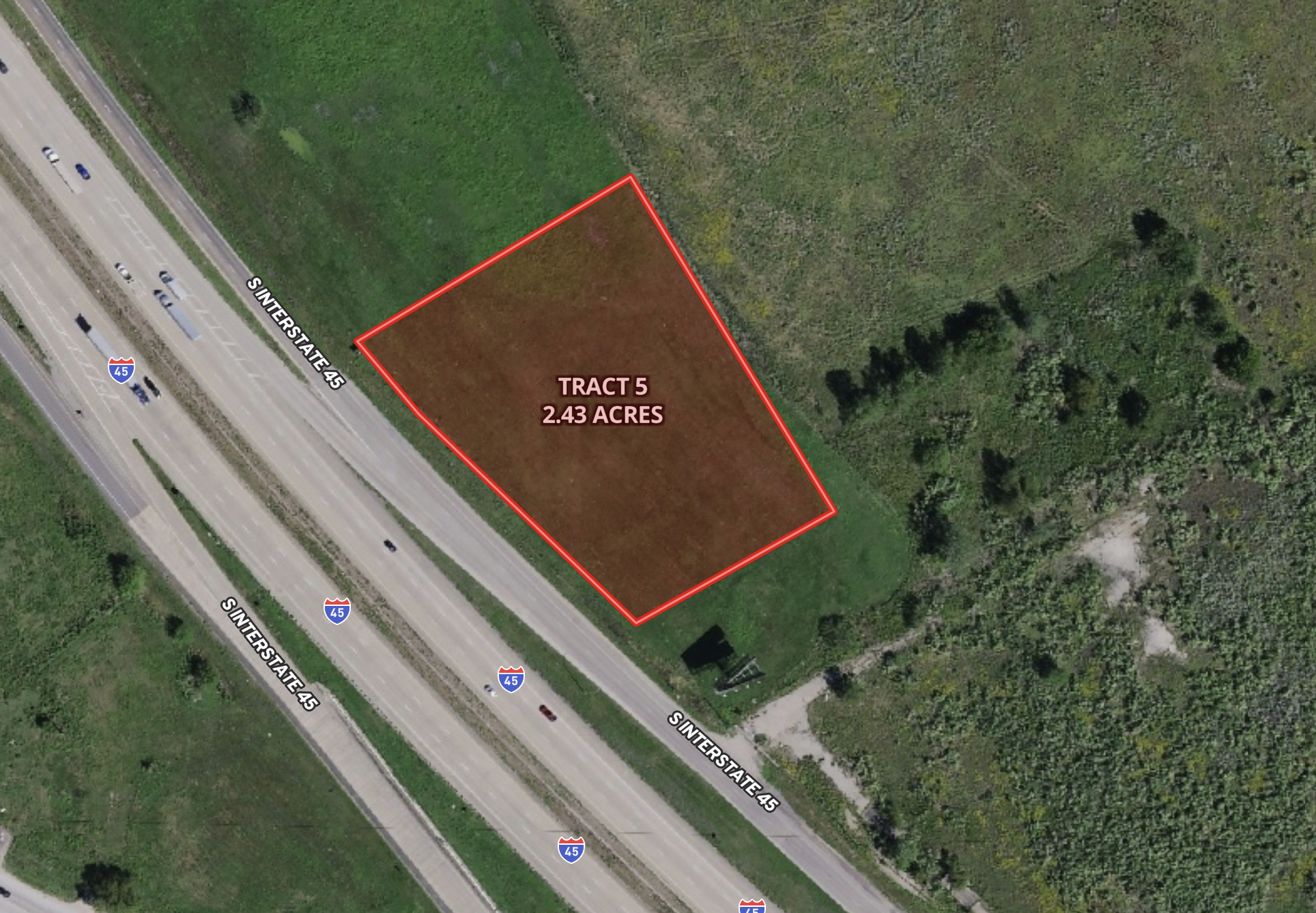 TBD S I-45 Tract 5, Ennis, TX for Sale