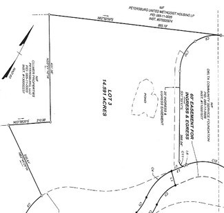 Petersburg, VA Commercial Land - 201 Cavalier Dr