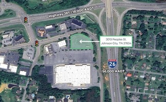 Johnson City, TN Commercial Land - 3013 Peoples St Johnson City, TN Commercial Land - 3013 Peoples St