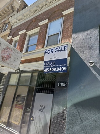 San Francisco, CA Storefront Retail/Residential - 1006-1008 Sutter St