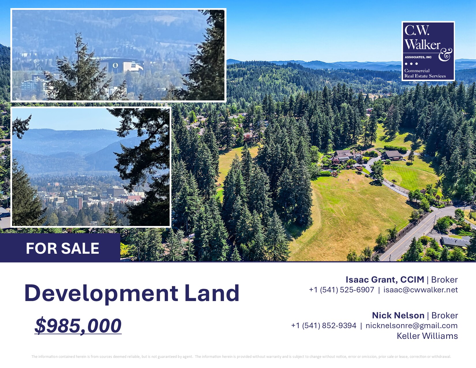 McLean Blvd @ Chambers St, Eugene, OR for Sale