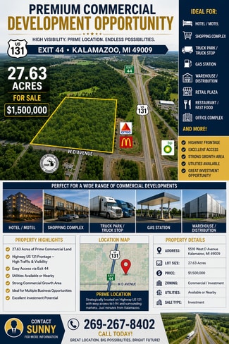 Kalamazoo, MI Industrial - 5510 W D Ave Kalamazoo, MI Industrial - 5510 W D Ave