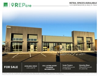 El Paso, TX Storefront Retail/Office - 12101 Montwood Dr