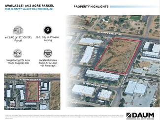 Phoenix, AZ Industrial Land - 24850 N 15th Ave Phoenix, AZ Industrial Land - 24850 N 15th Ave
