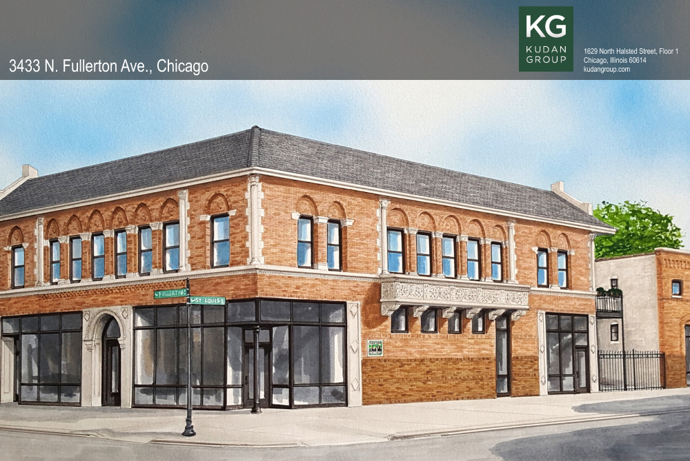 3433-3435 W Fullerton Ave, Chicago, IL for Rent