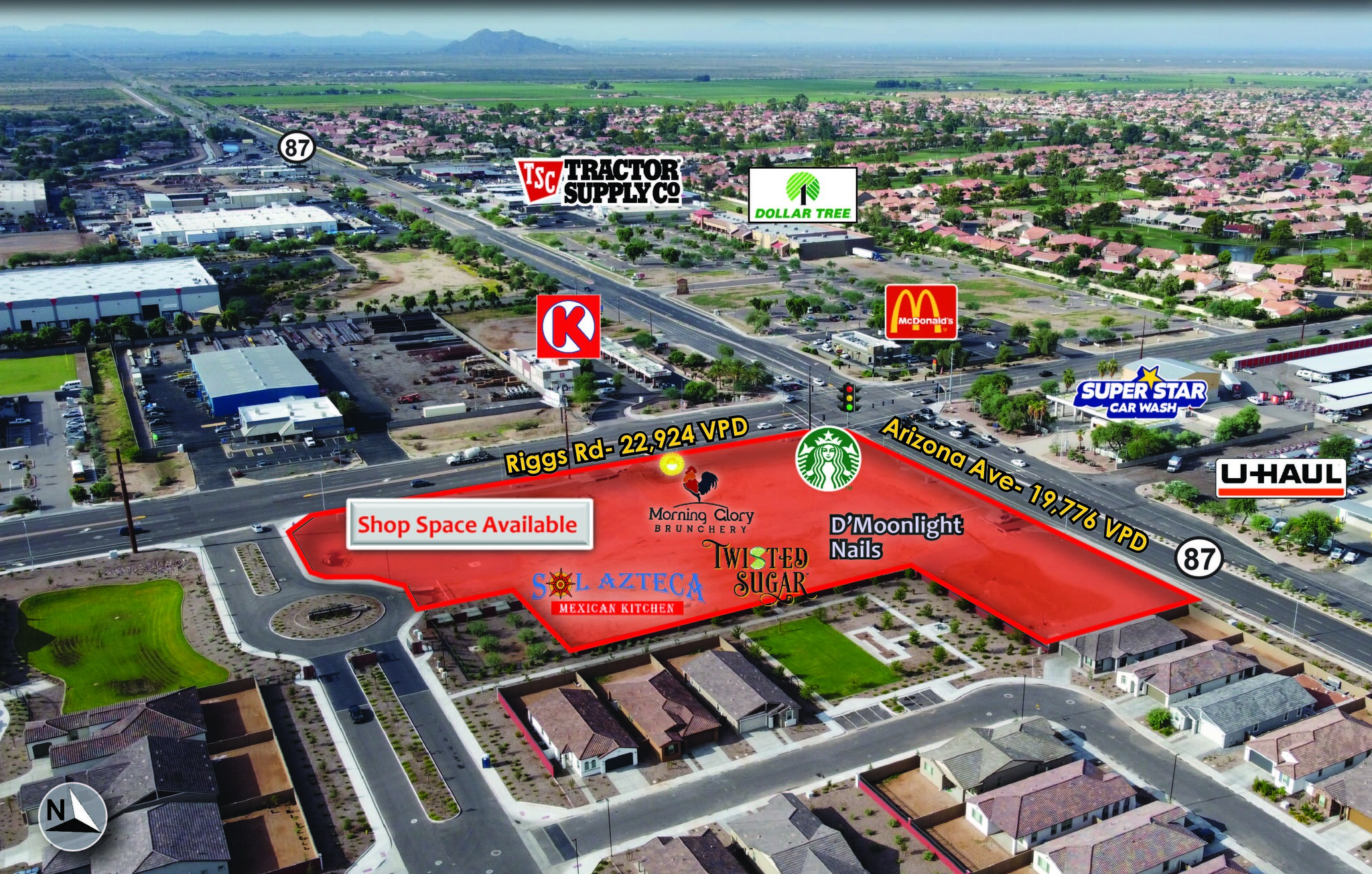 NE Arizona Ave & Riggs Rd, Chandler, AZ for Rent