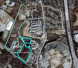 Landover, MD Commercial Land - 8410 Landover Rd