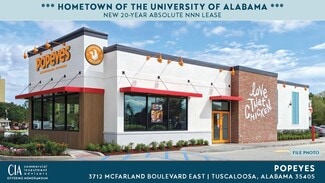 Tuscaloosa, AL Fast Food - 3712 McFarland Blvd E Tuscaloosa, AL Fast Food - 3712 McFarland Blvd E