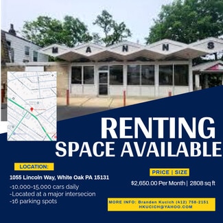 White Oak, PA Retail - 1055 Lincoln Way way