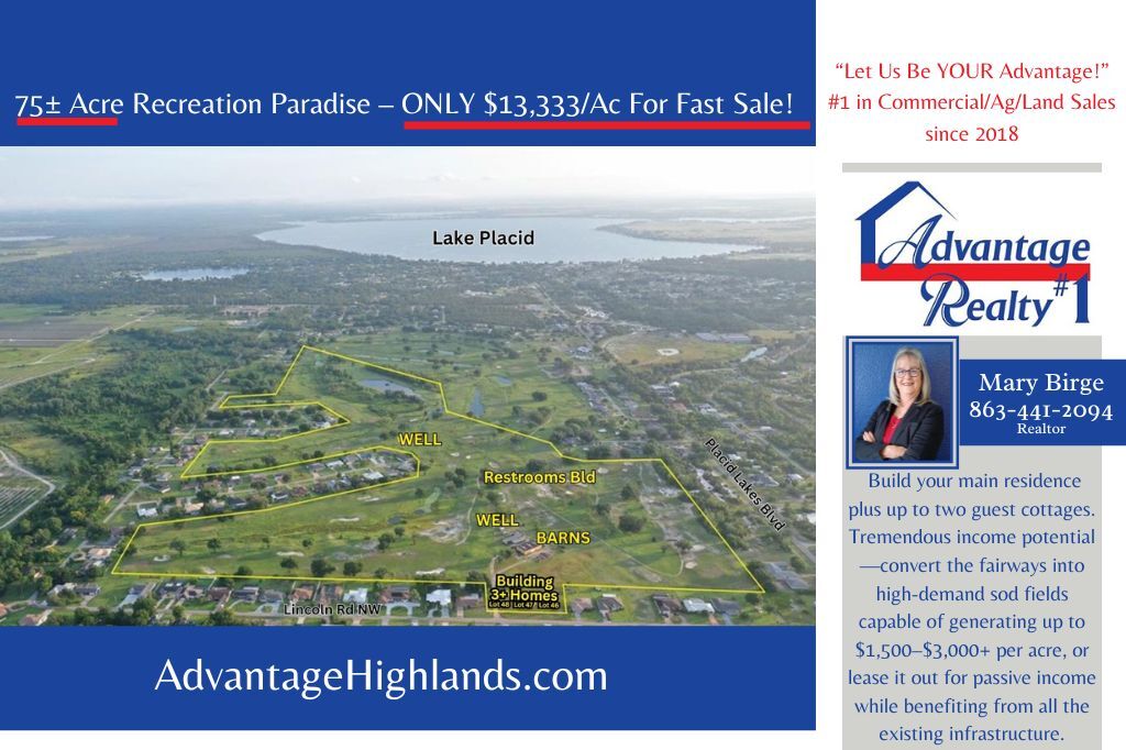 119 Lincoln NW rd, Lake Placid, FL for Sale