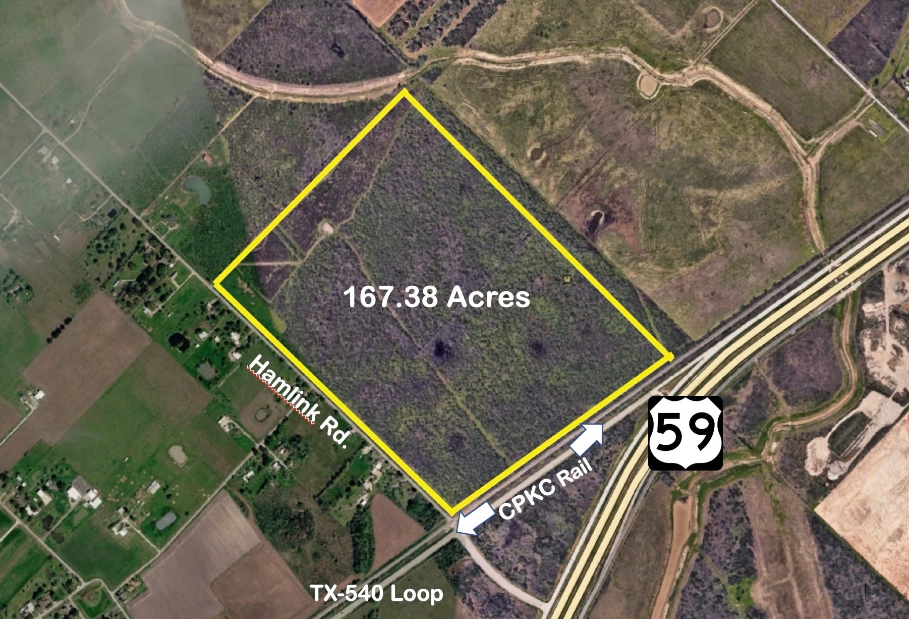 0 "0" Hamlink Rd. / Spur 540 Rd, Rosenberg, TX for Sale