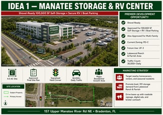Bradenton, FL Commercial - 157 Upper Manatee River Rd NE