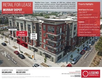 Murray, UT Retail - 54 W Fireclay Ave Murray, UT Retail - 54 W Fireclay Ave