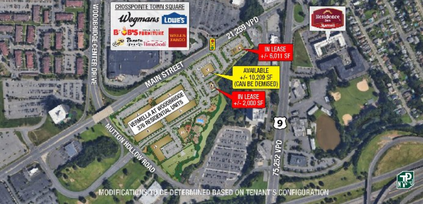 Main St & Mutton Hollow Rd Rd, Woodbridge, NJ for Rent