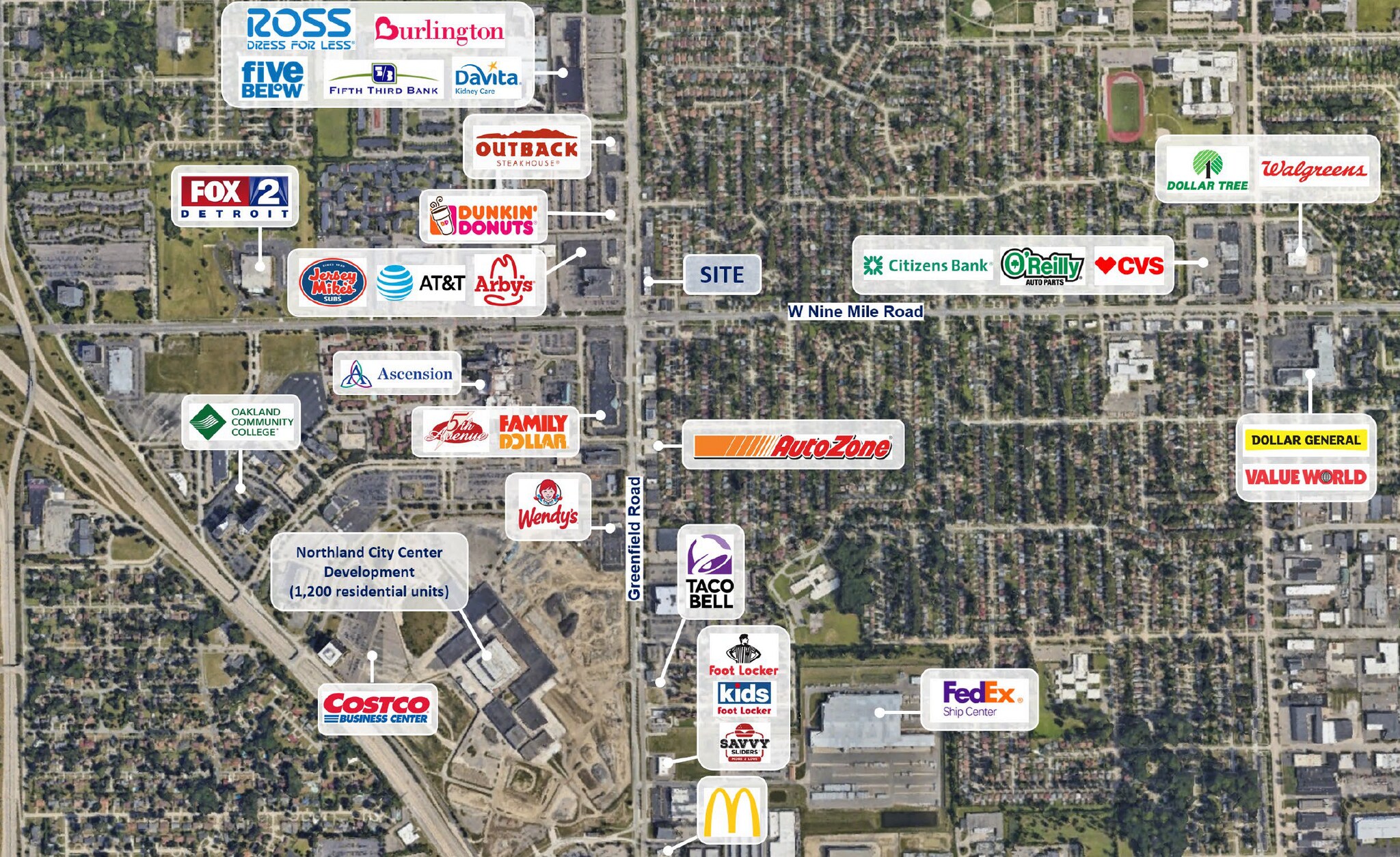 23300 Greenfield Rd, Oak Park, MI for Rent