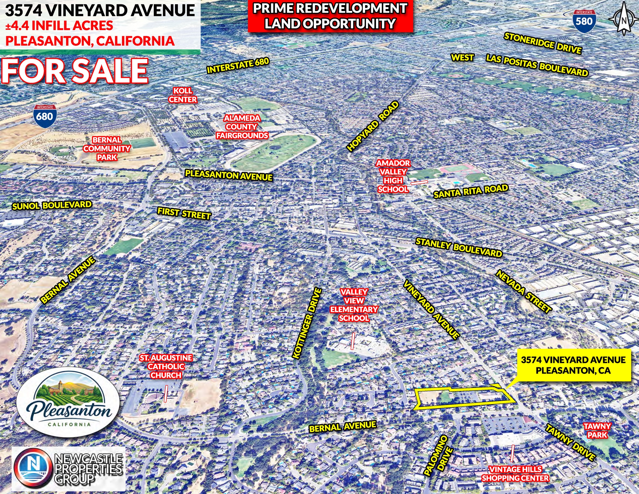 3574 Vineyard Ave, Pleasanton, CA for Sale