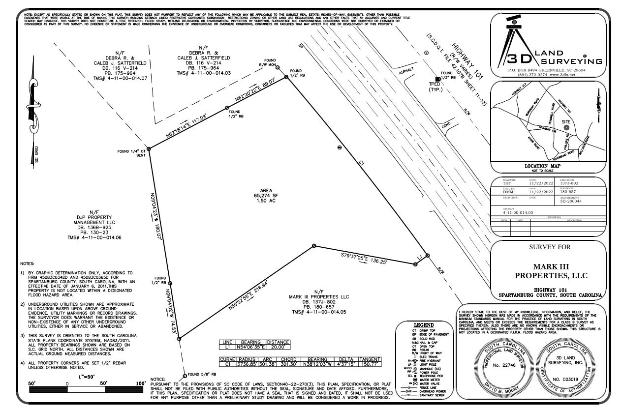 4612 Highway 101, Woodruff, SC for Sale