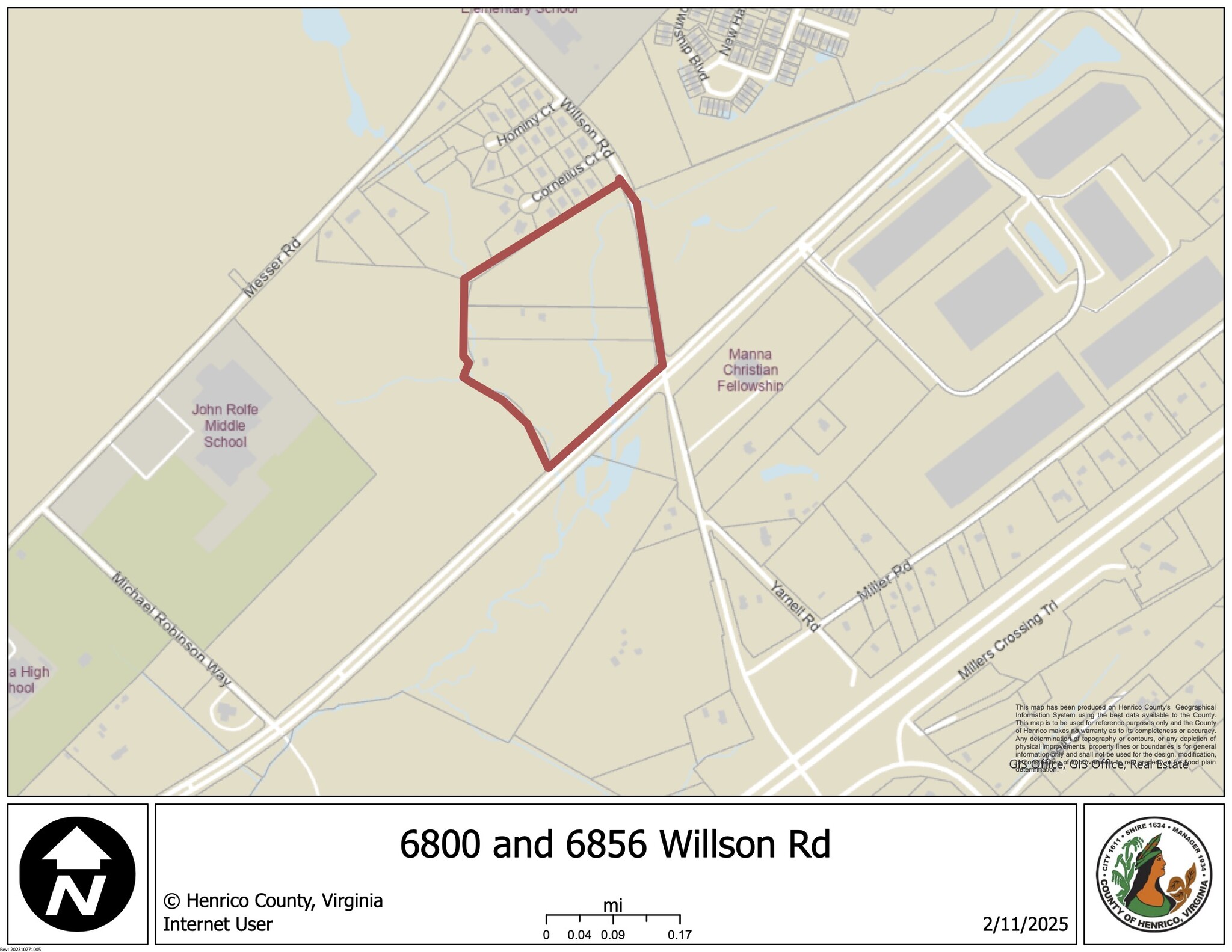 6800 & 6856 Willson Rd, Richmond, VA for Sale