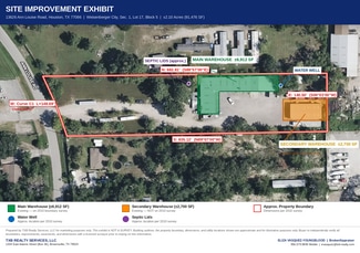 Houston, TX Warehouse - 13626 Ann Louise Rd
