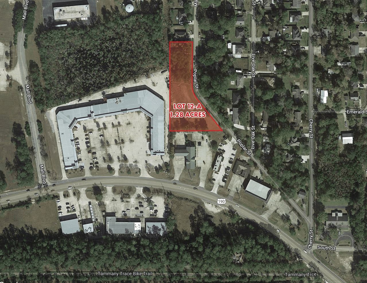 1.28 Acres on Poplar St, Slidell, LA for Sale