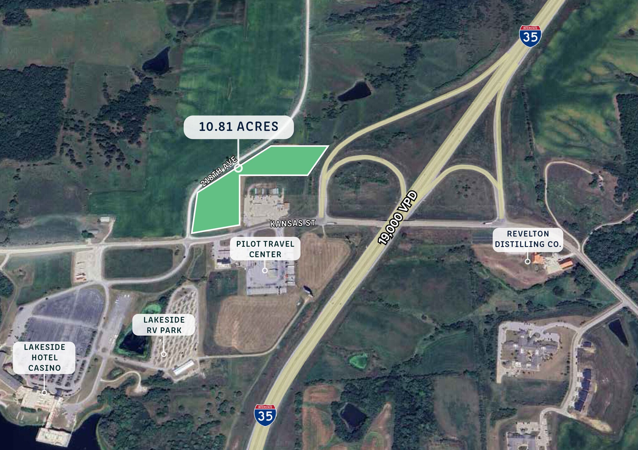 I 35 and Kansas Street, Osceola, IA for Sale