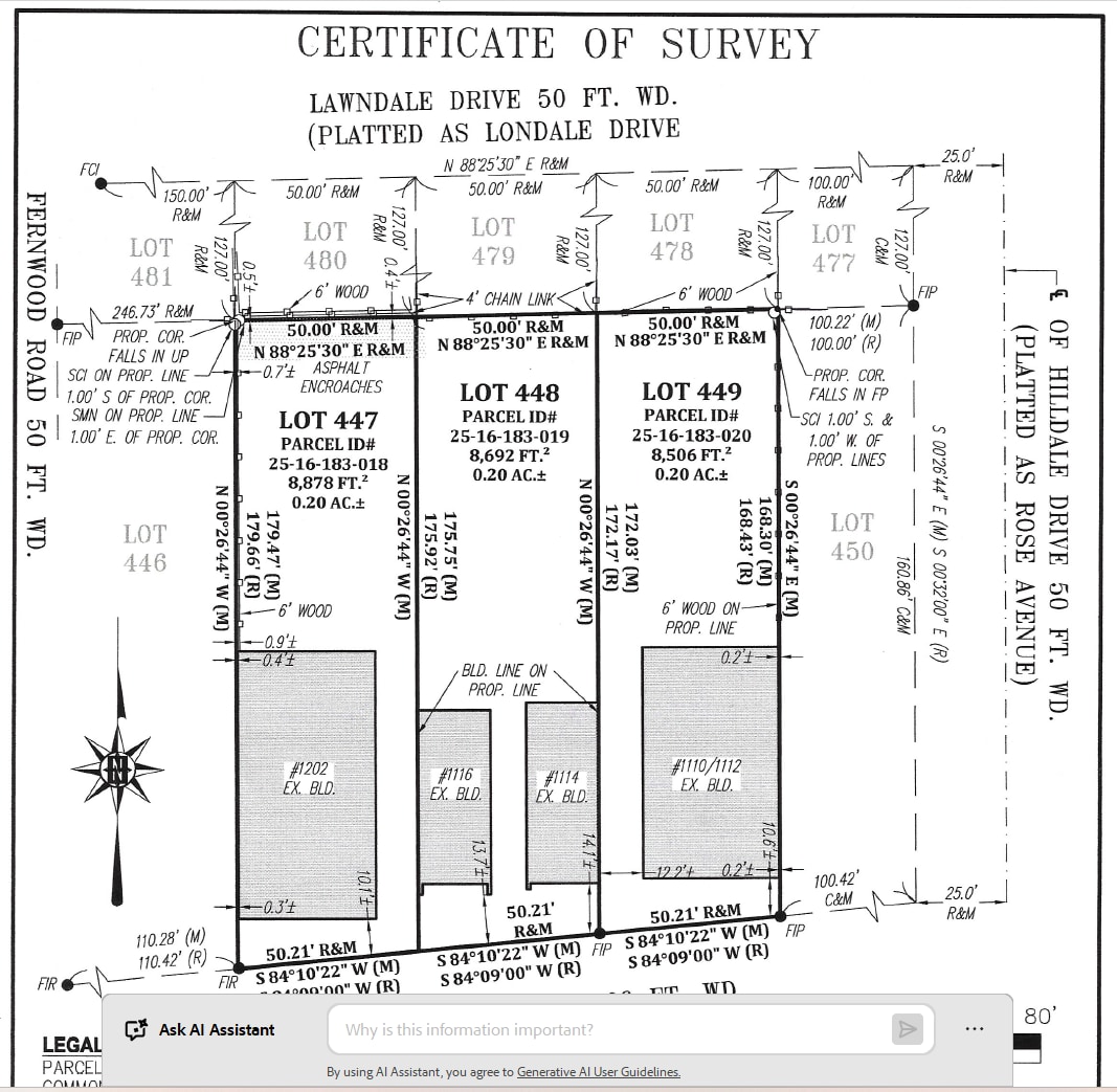 1110-1112 Catalpa Dr, Royal Oak, MI for Sale
