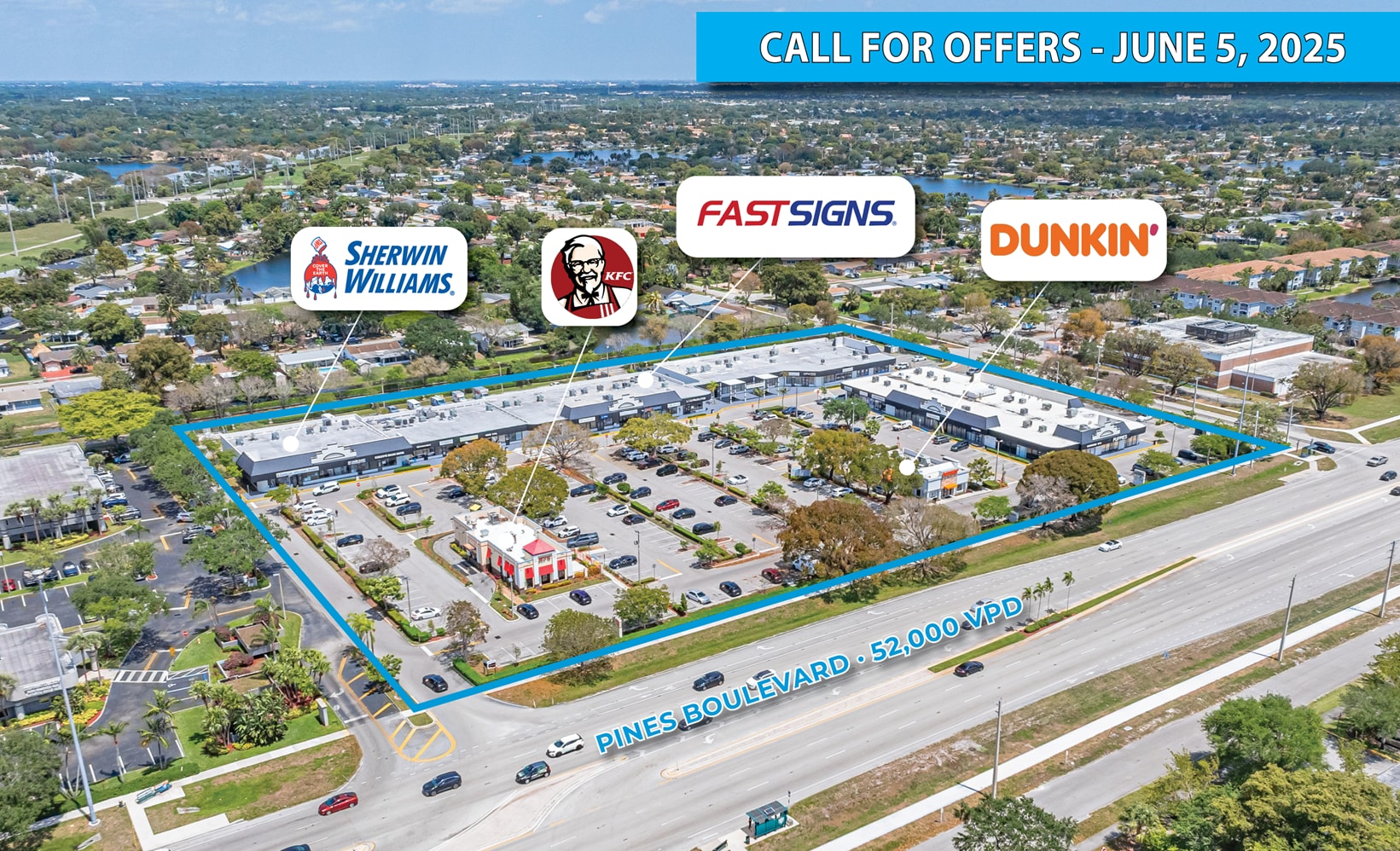 9801-9965 Pines Blvd, Pembroke Pines, FL for Sale