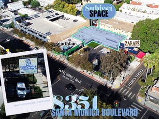 West Hollywood, CA Retail - 8351 Santa Monica Blvd