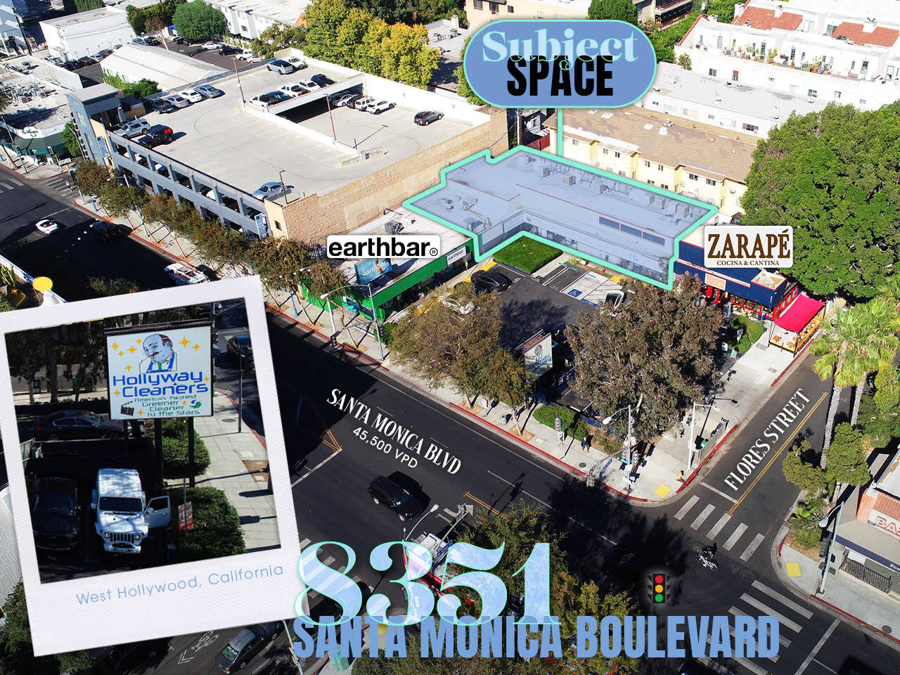 8351 Santa Monica Blvd, West Hollywood, CA for Rent