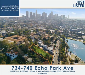 Los Angeles, CA Residential Land - 734-40 Echo Park Ave Los Angeles, CA Residential Land - 734-40 Echo Park Ave