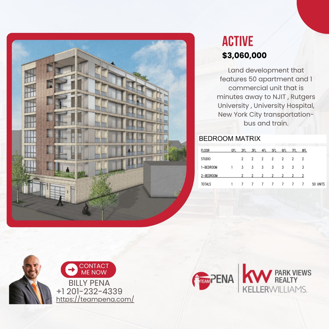 Five S 7th St, Newark, NJ for Sale