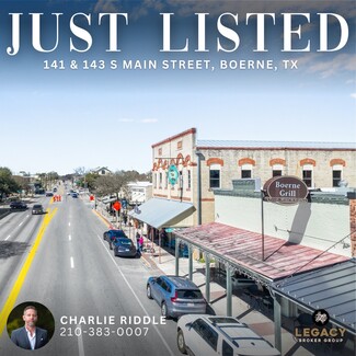 Boerne, TX Storefront - 143 S Main St