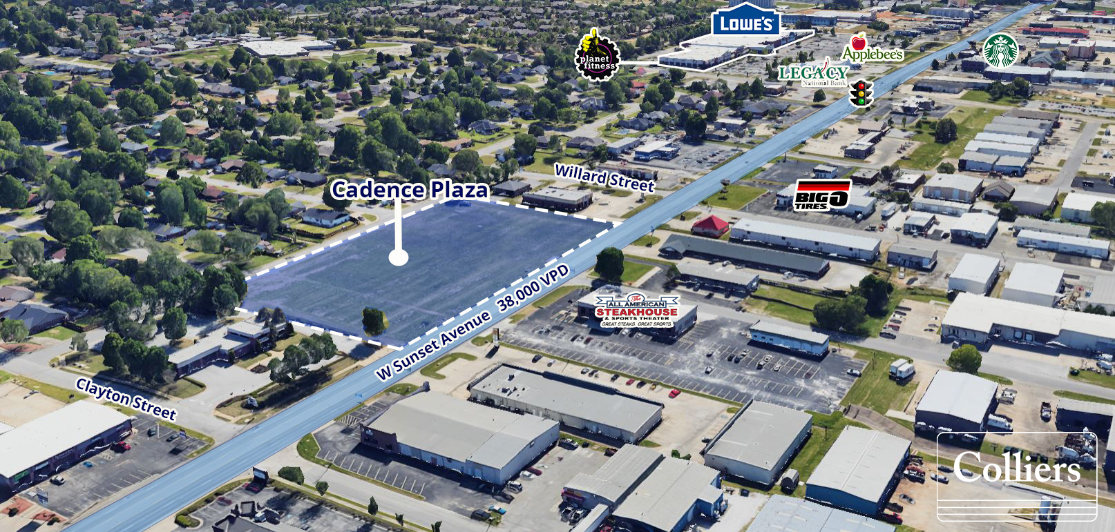 SEC Hwy 412 and Willard Street, Springdale, AR for Rent