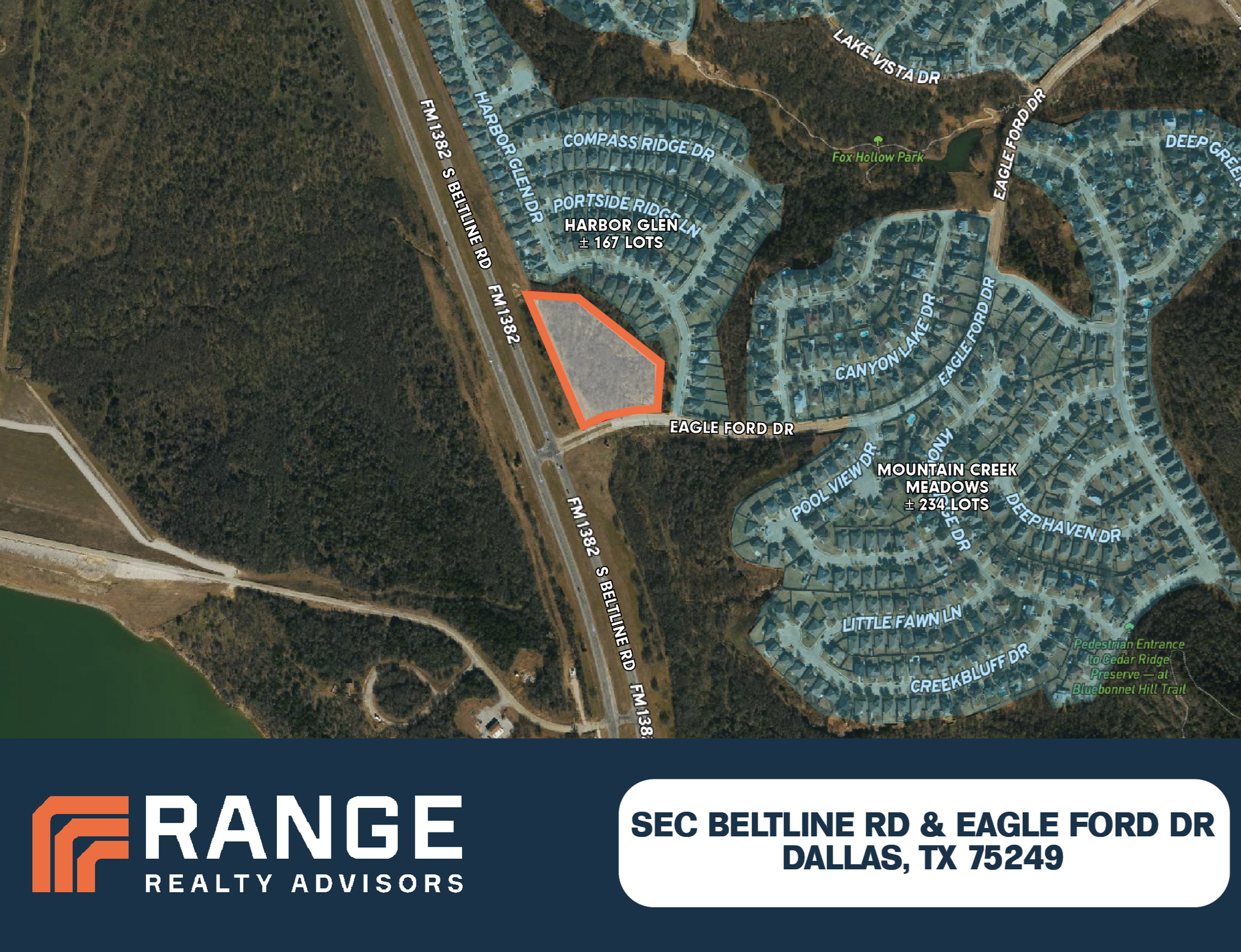 SEC Belt Line Rd & Eagle Ford Dr, Dallas, TX for Sale