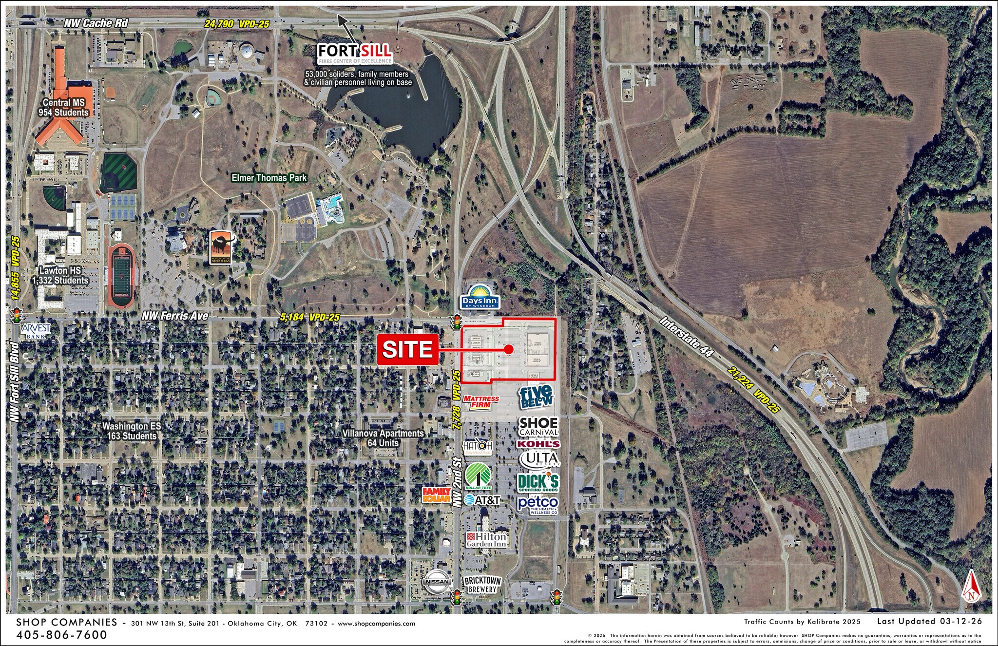 NW 2nd St @ NW Ferris Avenue, Lawton, OK for Sale