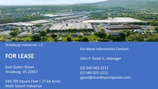 Strasburg, VA Industrial - 800 Queens Street